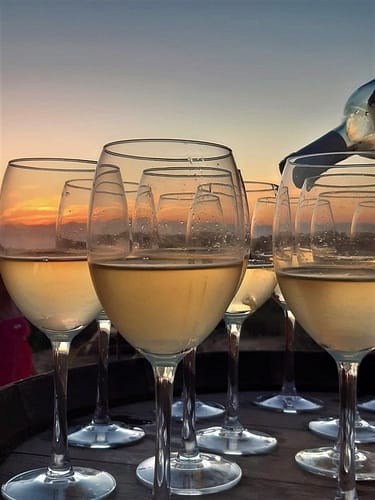 degustazione di vini al tramonto azienda roccabianca